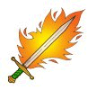 Flaming Sword